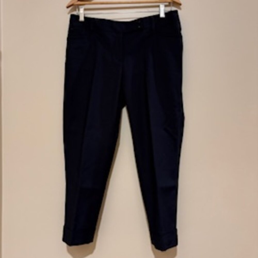 White House/Black Market - black slim ankle - size 8